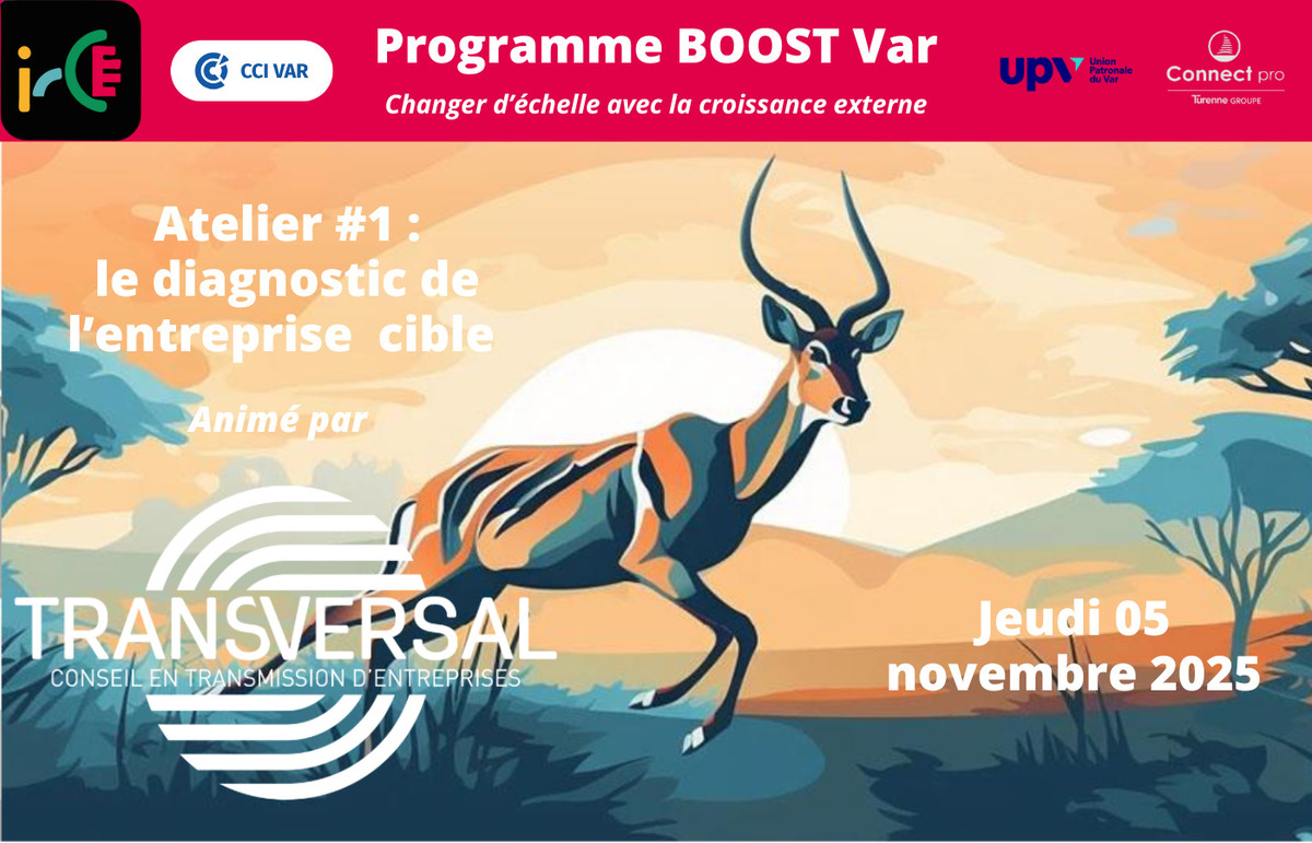 TRANSVERSAL anime le programme BoostVar aux c�t�s de l�IRCE